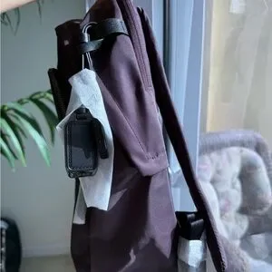 TUMI Halsey Women\'s Laptop Backpack Deep Plum Purple Travel Carry-On Bag Tumi | Bags | Tumi Halsey Womens Laptop Backpack Deep Plum  main image 3